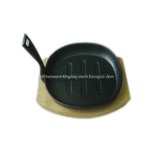 Cast Iron Sizzling Pan with demountable Handle
